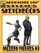 Skortched Urf' Studios Sketchbook: Modern figures #3