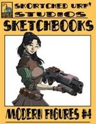 Skortched Urf' Studios Sketchbook: Modern figures #4