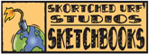 Skortched Urf' Studios SketchBooks