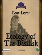 Lost Lore: Ecology of the Basilisk (PF)