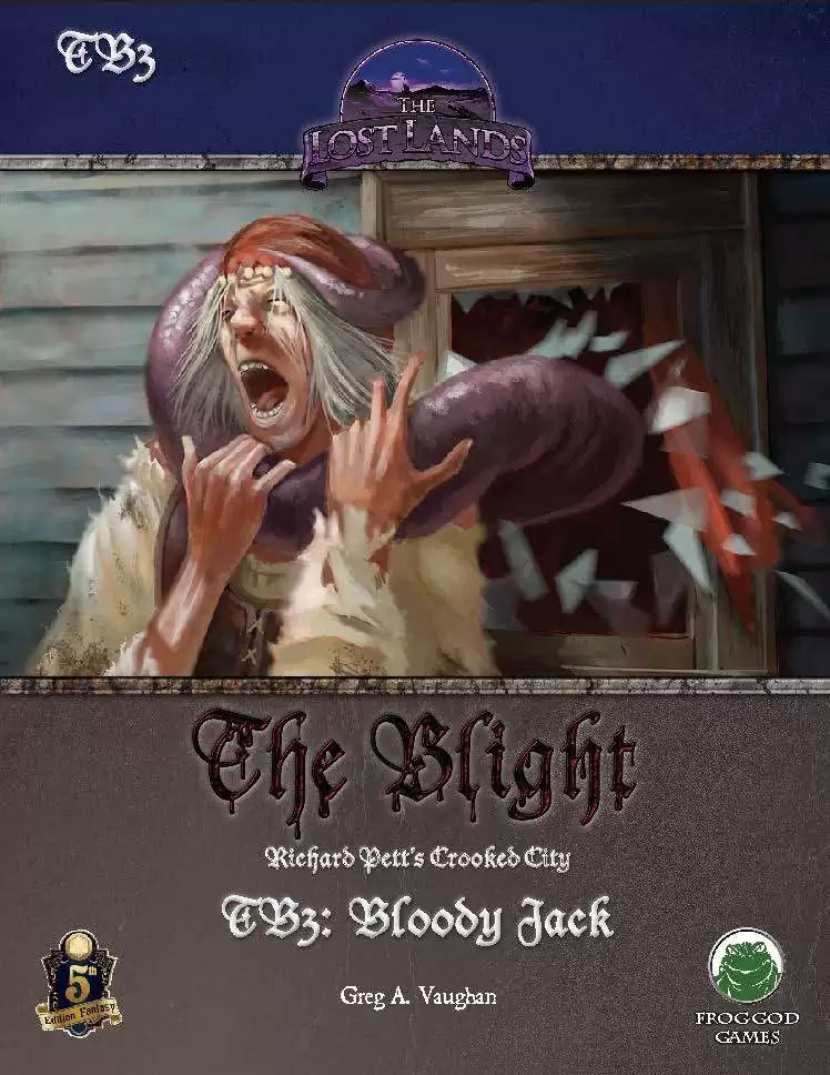 TB3: Bloody Jack (5e) - Frog God Games | FGG Fifth Edition (5e