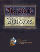 The Blight: Maladies Luxury Deck (Swords and Wizardry)