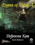 Quests of Doom 4: Nightstone Keep (Swords and Wizardry)