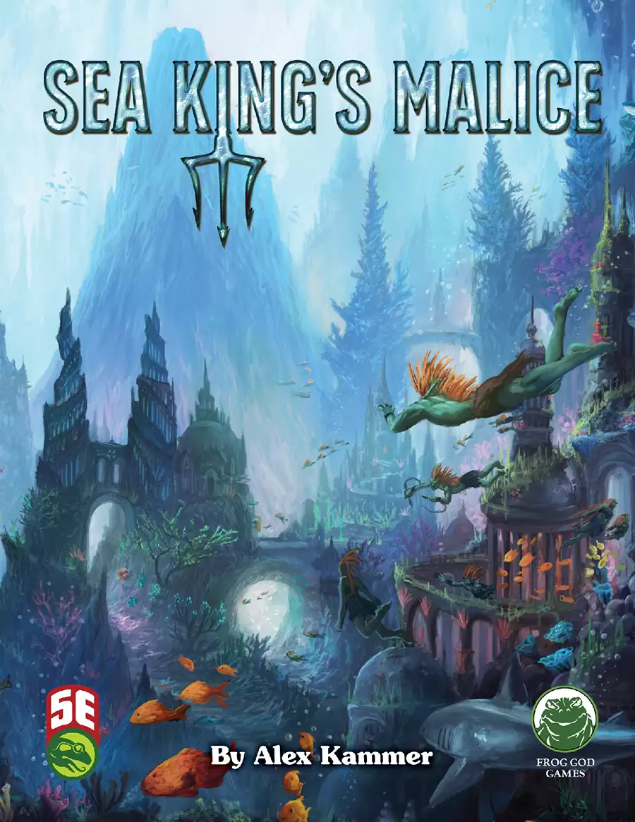 Sea King's Malice (5e) - Frog God Games | FGG Fifth Edition (5e ...