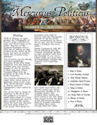 Glory of Kings May 1703 18th century wargames campaign newspaper