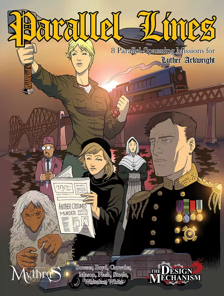 Luther Arkwright: Parallel Lines - Design Mechanism | Luther