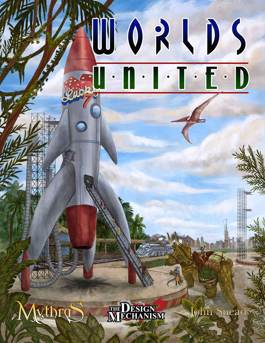 Worlds United - Design Mechanism | Luther Arkwright | Science Fantasy |  Campaign Settings | DriveThruRPG