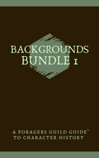 Foragers Guild Character Backgrounds 1 [BUNDLE]