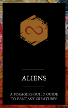 Aliens: A Foragers Guild Guide