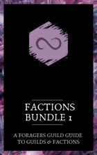 Foragers Guild Factions 1 [BUNDLE]