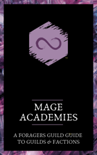Mage Academies: A Foragers Guild Guide