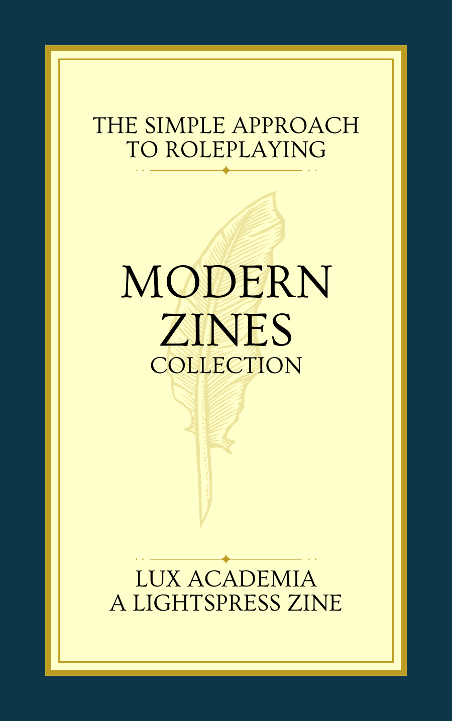 MODERN ZINES [BUNDLE] - Lightspress Media | ESSAYS & ZINES | BUNDLE ...