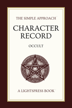Character Record & Player Reference: Occult