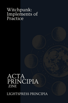 Acta Principia: Witchpunk: Implements of Practice
