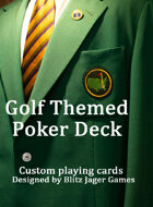 Golf Theme Poker Deck Deluxe Edition