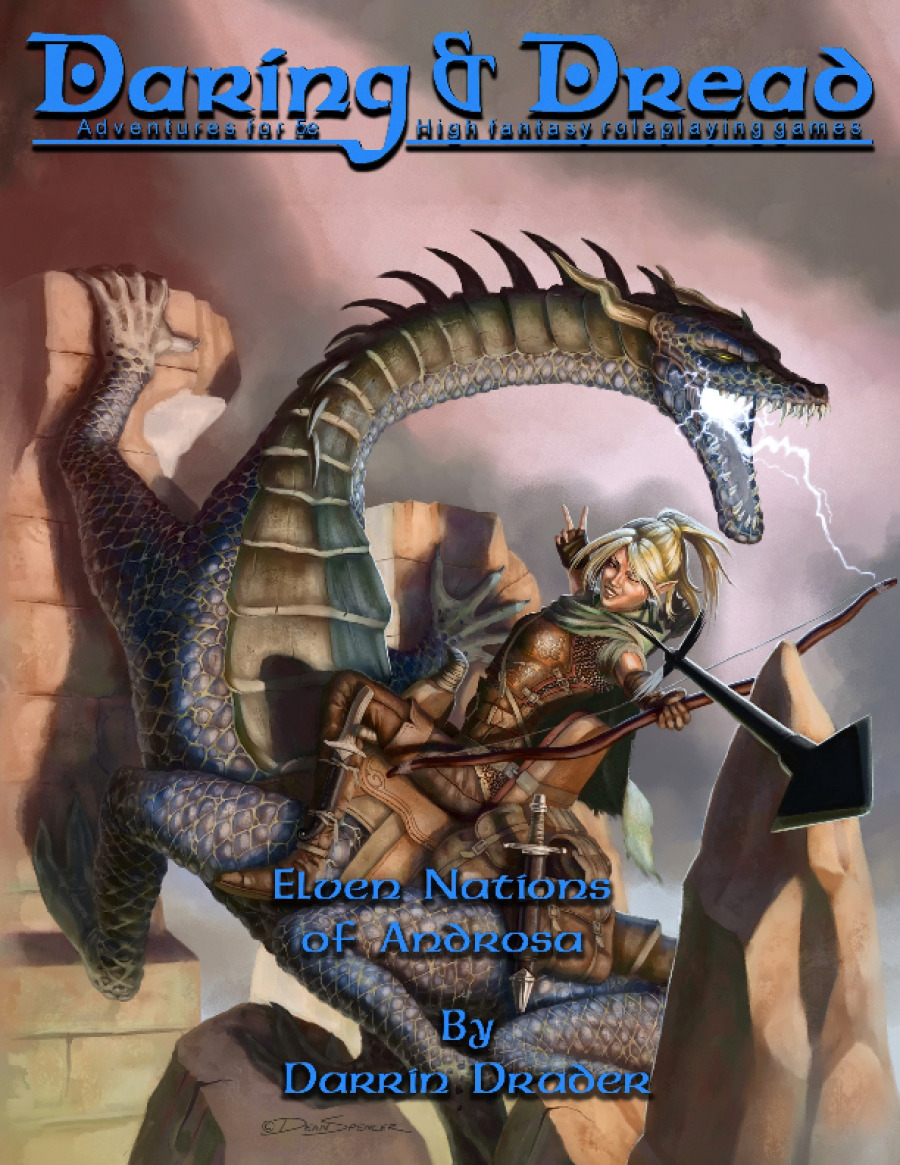 Daring & Dread Campaign Setting (5E): Elven Nations of Androsa