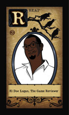El Doc Logan, The Game Reviewer  - Custom Card