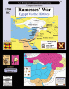 Ramesses War Boardgame: Egypt vs the Hittites