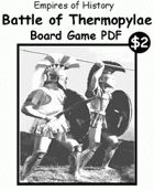 Battle of Thermopylae Board Game