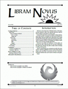 Libram Novus #6