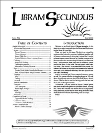 Libram Secundus #05 - Firehawk Games | Novus 2e | Libram Secundus ...