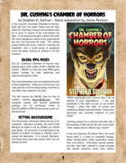 Dr. Cushing's Chamber of Horrors RPG Supplement