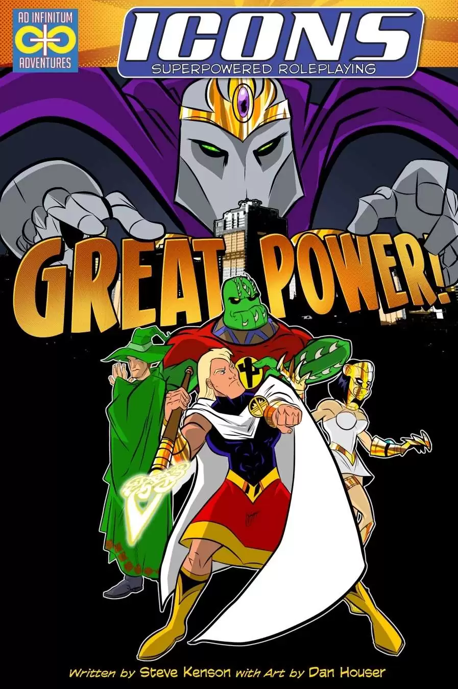 ICONS: Great Power - Ad Infinitum Adventures | DriveThruRPG