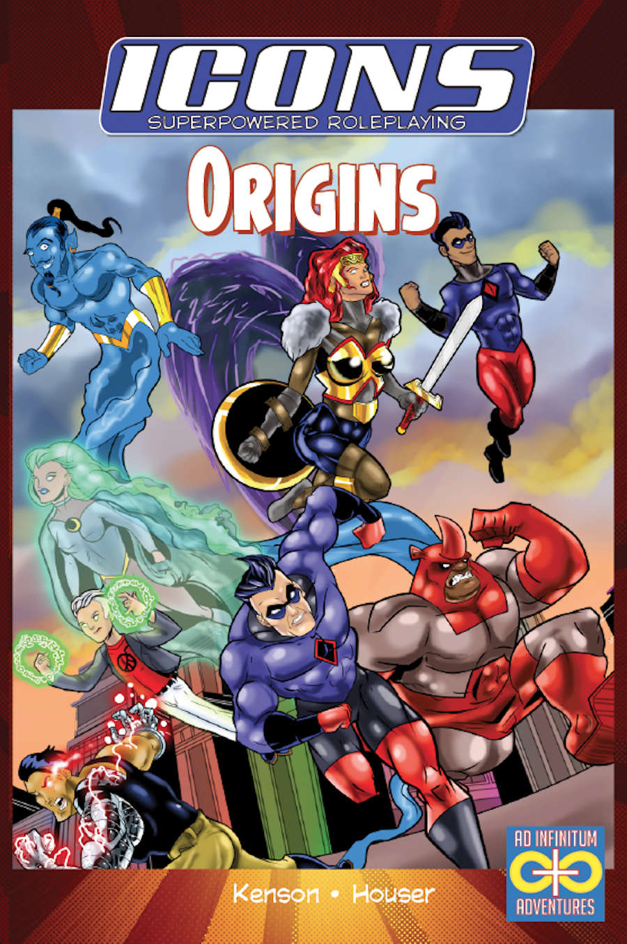 ICONS: Origins - Ad Infinitum Adventures | ICONS | DriveThruRPG