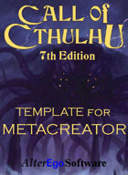 Call of Cthulhu 7th Edition Template