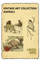 Vintage Art Collection: Animals
