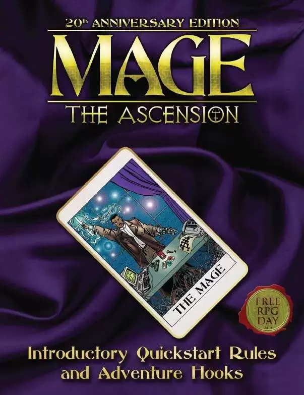 Mage: The Ascension 20th Anniversary Edition Quickstart - Onyx