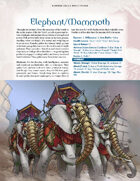 Hundred Devils Night Parade: Elephant/Mammoth and Fulope