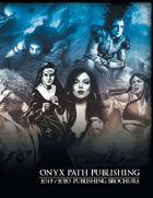 Onyx Path 2019-2020 Publishing Brochure