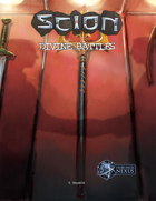 Divine Battles: Massive Combat Rules for Scion 2nd Edition