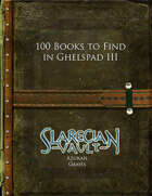 100 Books to Find in Ghelspad III
