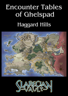 Encounter Tables of Ghelspad - Haggard Hills