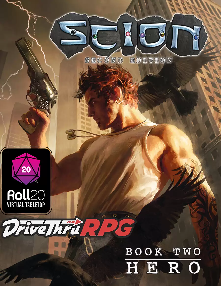 Scion Second Edition - Book Two Hero | Roll20 VTT + PDF [BUNDLE