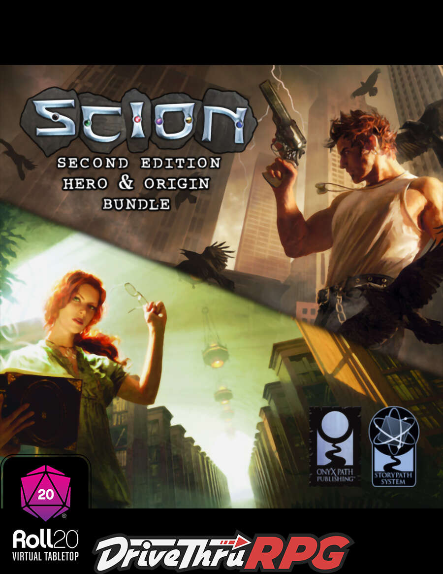 Scion Second Edition Bundle | Roll20 VTT + PDF [BUNDLE] - Onyx