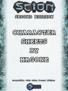 MrGone's Scion Second Edition Character Sheets