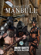 OSRPG Fantasy: Maze of the Man-Bull