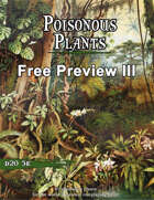 Poisonous Plants Free Preview III