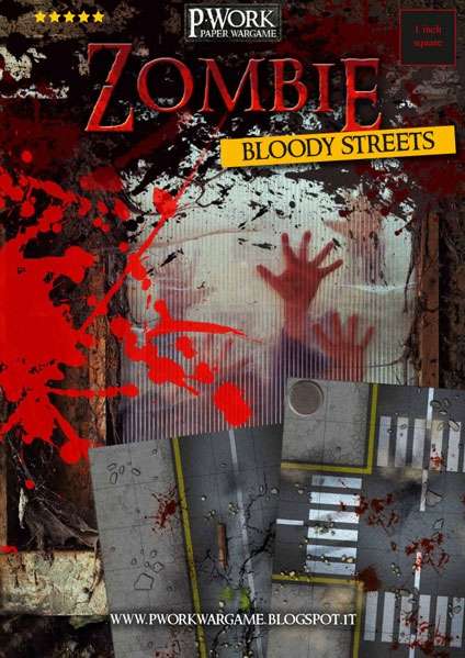 Zombie Bloody Streets - PWORK Wargames | DARK TILES | Wargame Vault