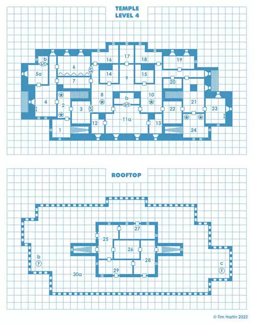 Old School Blue Map #21 - Paratime Design | Building Maps | DriveThruRPG