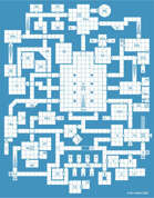 Old School Blue Map #43