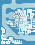 Old School Blue Map #55