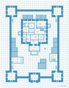 Old School Blue Map #62