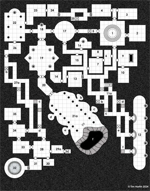 Friday Enhanced Map: 01-12-2024 - Paratime Design | Dungeon Maps ...