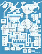 Old School Blue Map #172