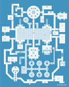 Old School Blue Map #215