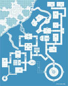 Old School Blue Map #217